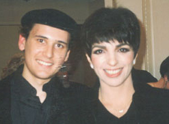 David Hawkins with Liza Minnelli David Hawkins with Liza Minnelli